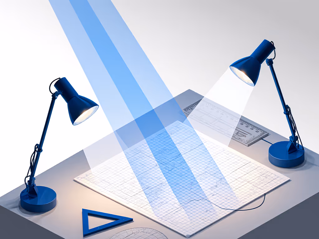 optical_beam_geometry_for_drafting_lamps