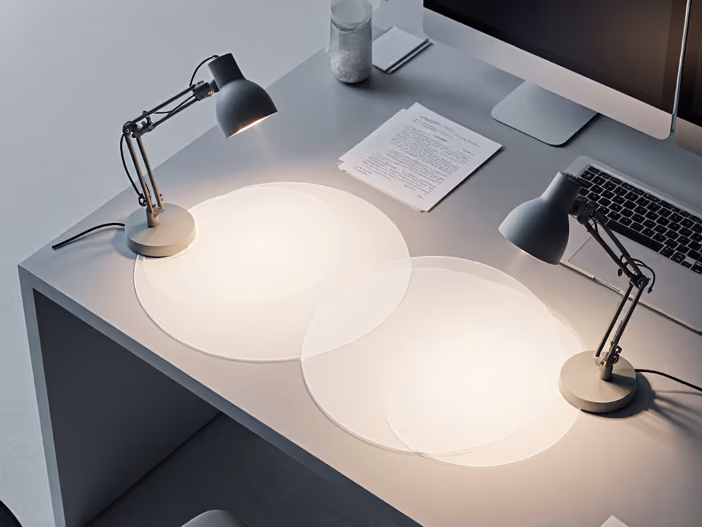 how_desk_lamp_height_affects_light_coverage