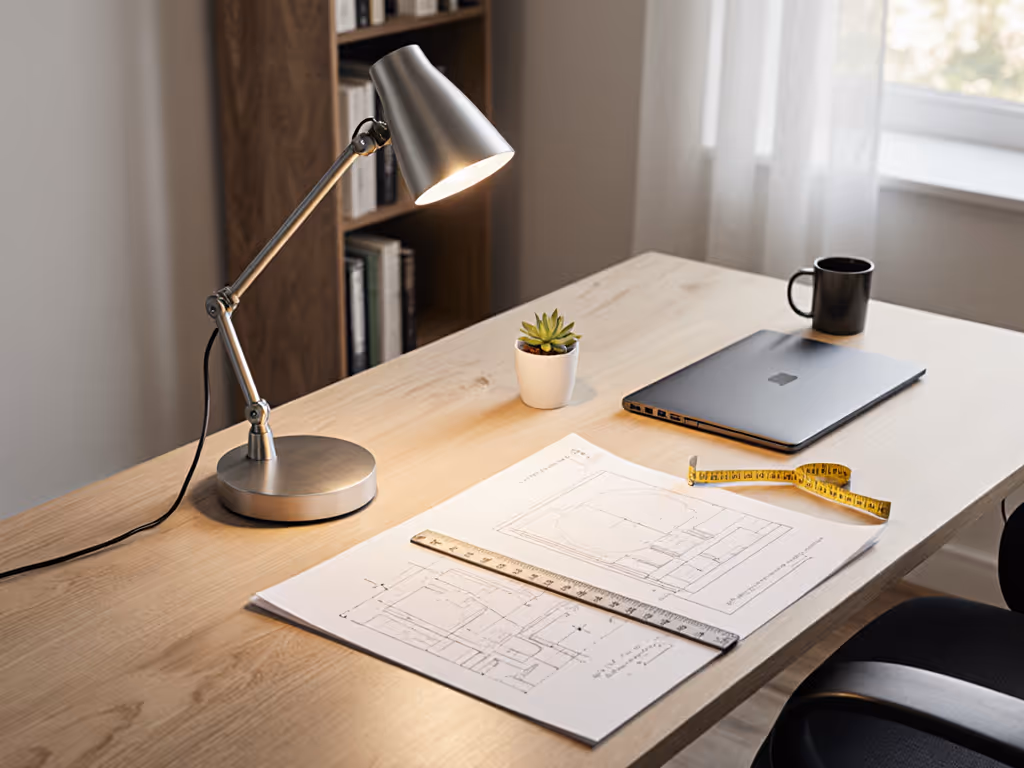 Desk Lamp Dimensions Guide: Fit Your Workspace