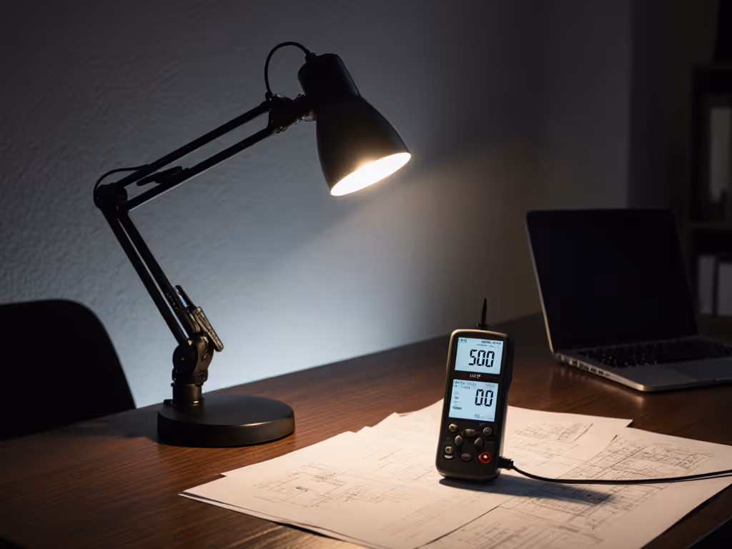 Optimize Desk Lighting: Hit 500 Lux for Eye Comfort