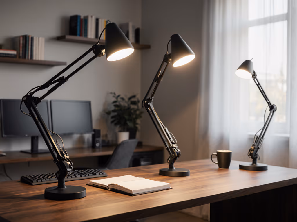Adjustable LED Desk Lamps: Height Mechanism Comparison