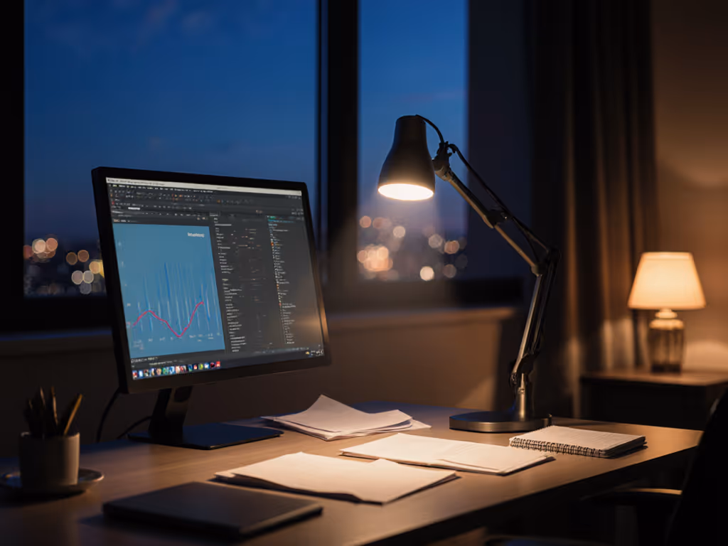 Night Shift Desk Lighting: Reduce Eye Strain, Protect Sleep