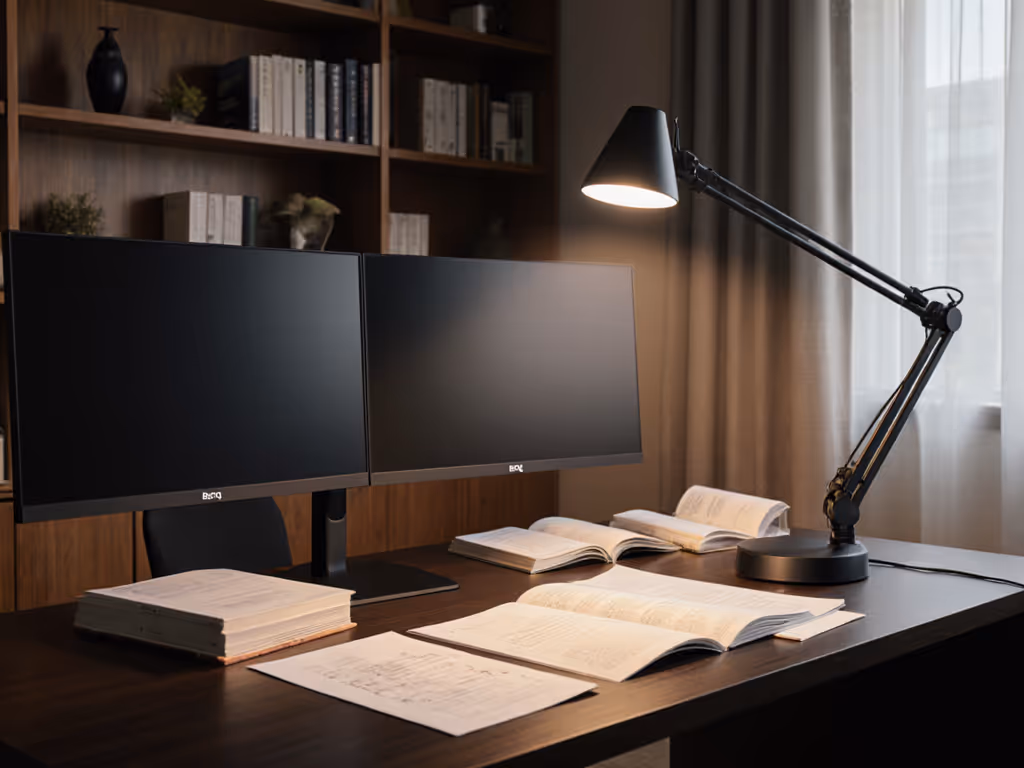 BenQ e-Reading Lamp Review: Paper-Like Light, Zero Glare