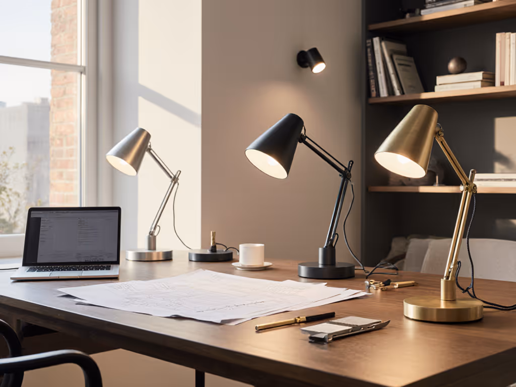 Desk Lamp Materials: Choose for Long-Term Comfort