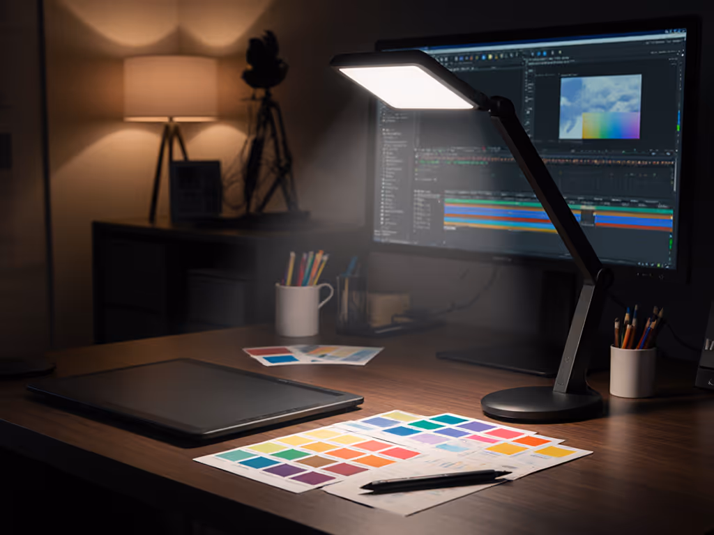 Lumiy Lightblade 1500S Review: 93 CRI Clarity For Color-Critical Desks