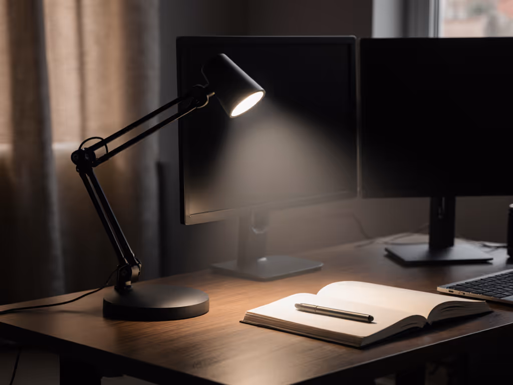 Left-Handed LED Desk Lamps: Asymmetric Lighting Solutions