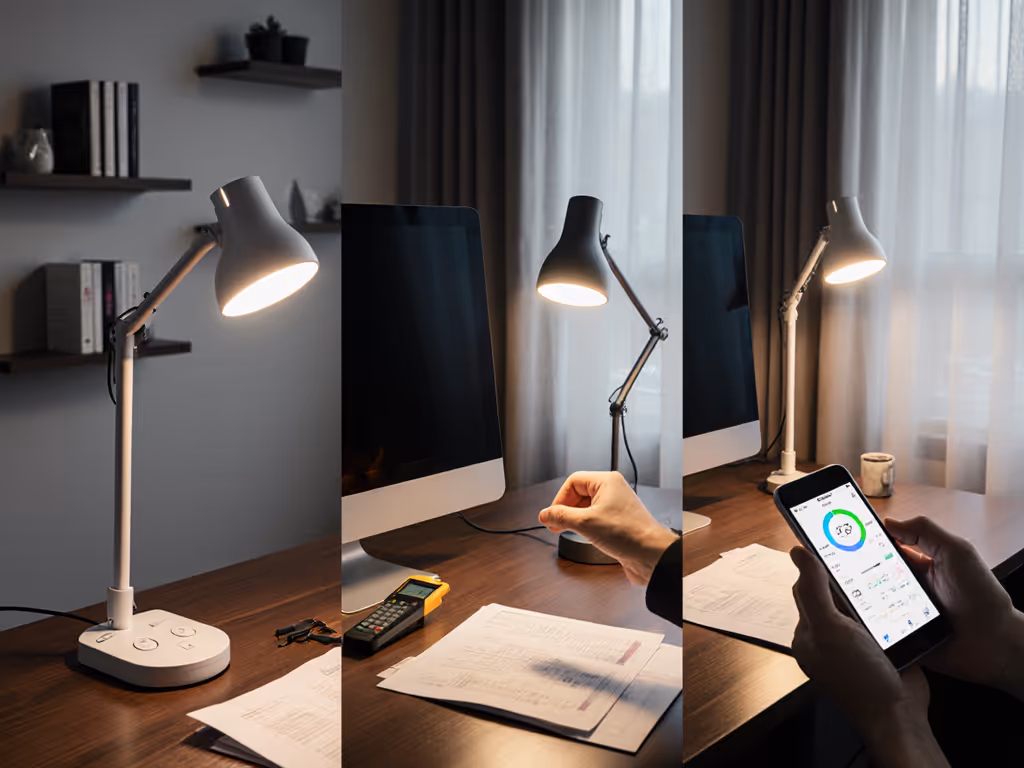 Desk Lamp Controls Compared: Touch Button App Precision