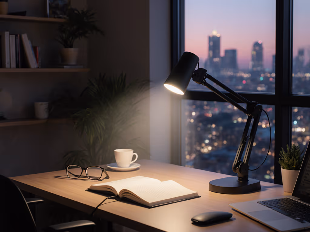 Affordable Desk Lamps Engineered for Eye Comfort