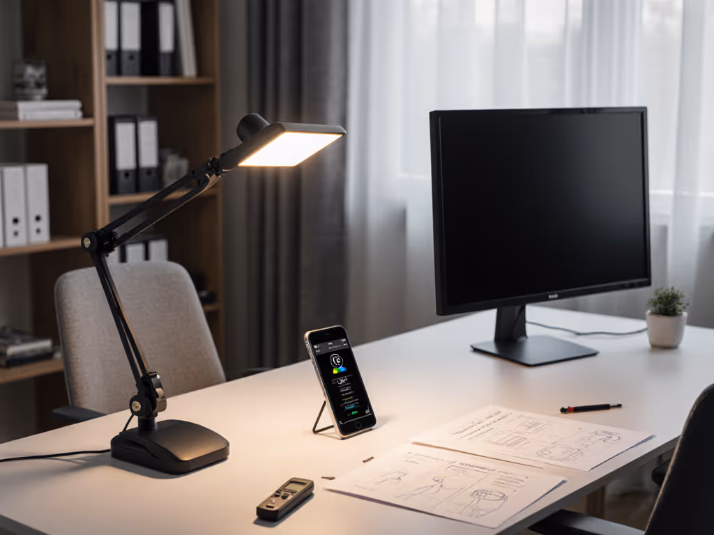 Migraine Desk Lighting: Flicker-Free Setup for Light Sensitivity