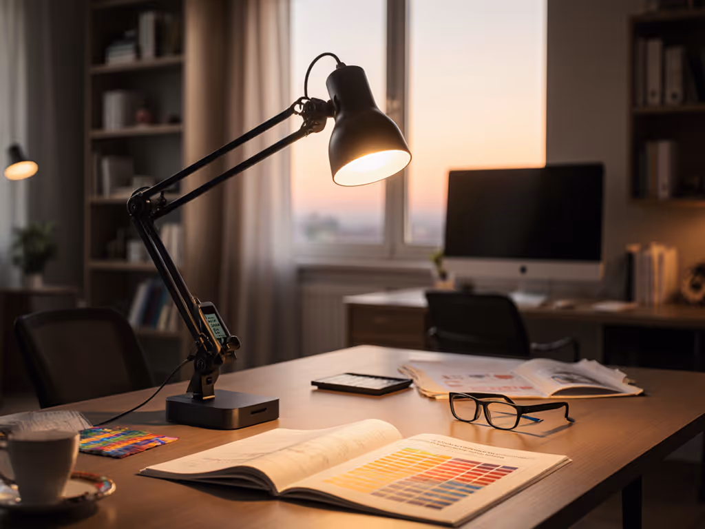 Desk Lamp Kelvin Guide: Match Light to Tasks & Time