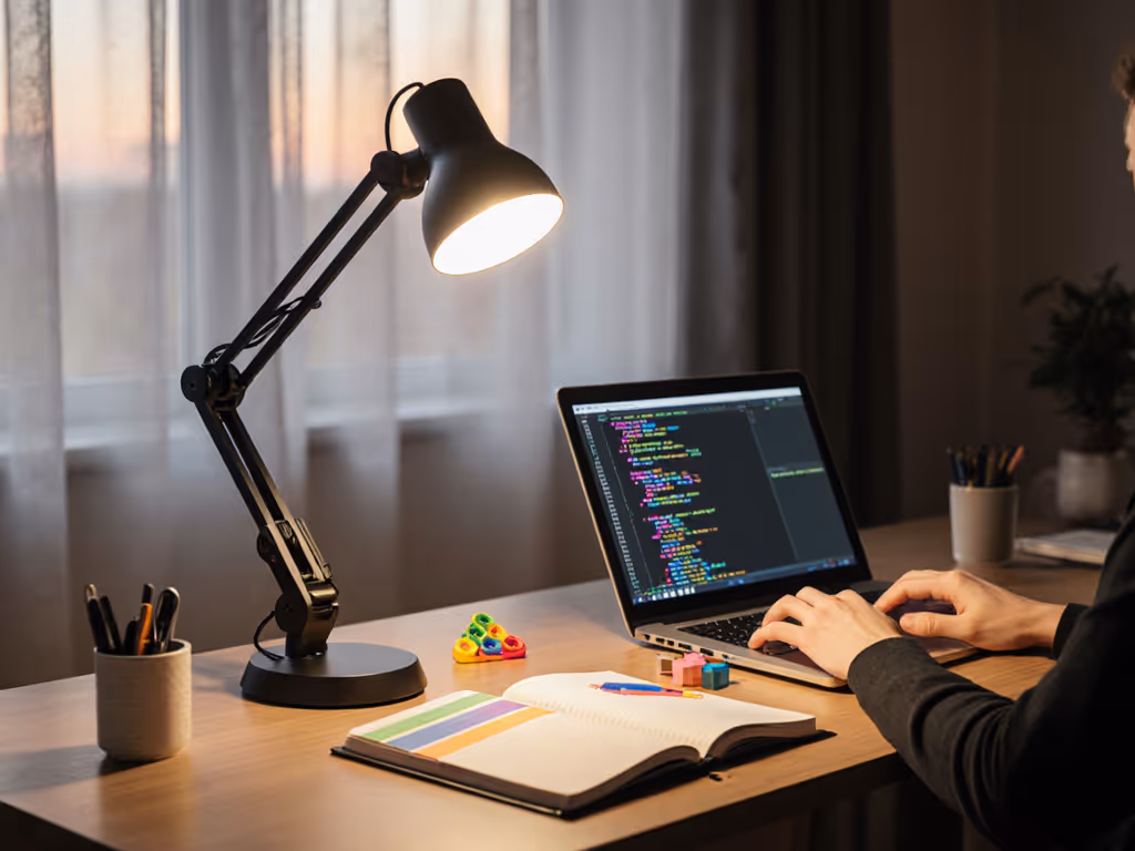 Flicker-Free ADHD Desk Lighting Guide